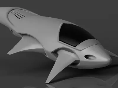 Ocean Dart 3D print model
