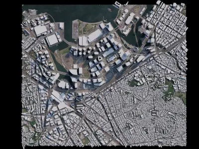 Yokohama - Japan 3D model