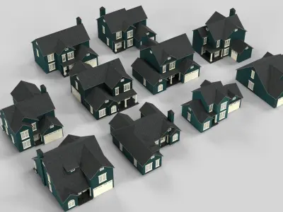 British House Design Collection 1-10 Pack T3