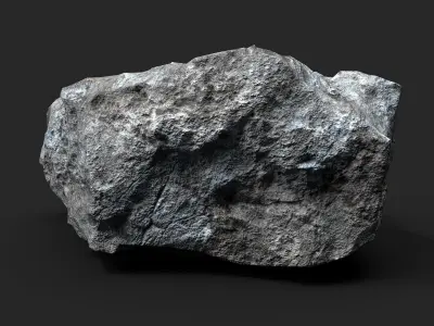 Rock 16-1 Low-poly 3D model