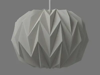 Pendant lamps set 3D Model Pack