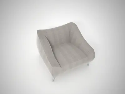 04 CARMEL CHAIR 3D model