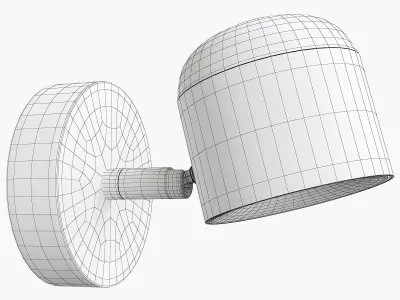 TINY WALL Low-poly 3D model