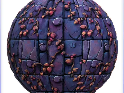 Stylized Wall Seamless Texture Texture 69