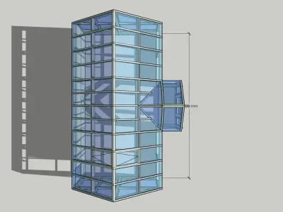 Greenhouse 3D model 2