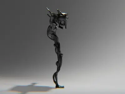 Entity 2 humanoid robot 3D model