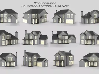 British House Design Collection 11-20 Pack T2