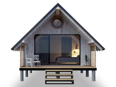 tiny house 3D model