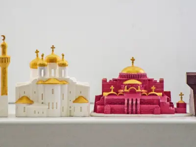 Saint Sophia Cathedral in Novgorod - mini World 3D print model