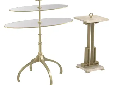 Caracole side table 3D model