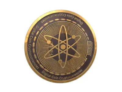 Cosmos Coin v3 002 3D model