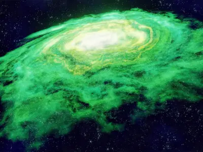 Procedural Galaxy 3D model