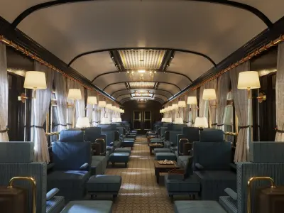  Orient express train - Passenger Seat 