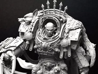 THE WAR KNIGHT  3D print model