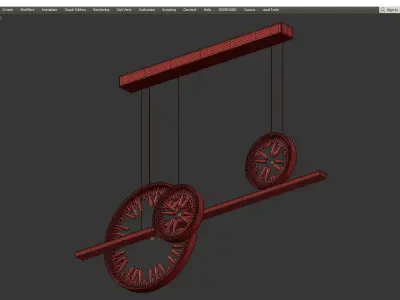 GRATE FOLKS 8 Low-poly 3D model