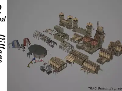 Vollage L2 Low-poly 3D model