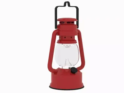 Red Lamp  3D model