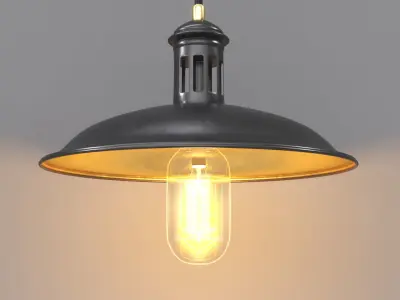 Sealing Lamp Vol1  Low-poly 3D model