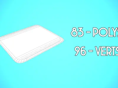 CARPET 02 - CARTOON STYLIZED Low-poly 3D model