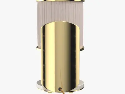 Achille Table Lamp PBR 3D model