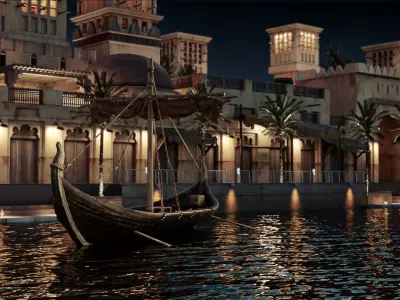 Alseef Dubai 3D model