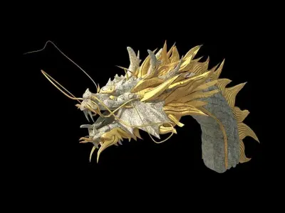 Novice village leader 3D model