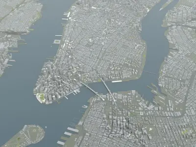 New York City Model 3D model