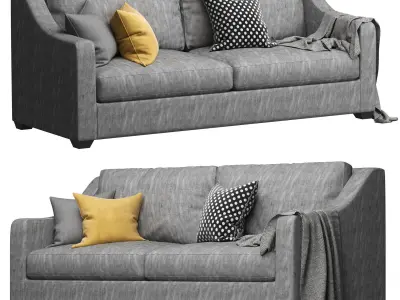 Wesley Hall - Mcguire Sofa 3D model