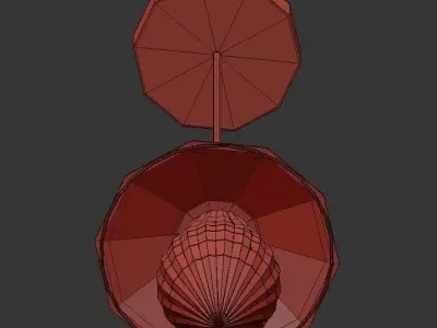 Lana Pendant 3D model