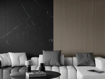 apartment interior scenes    3D model 23