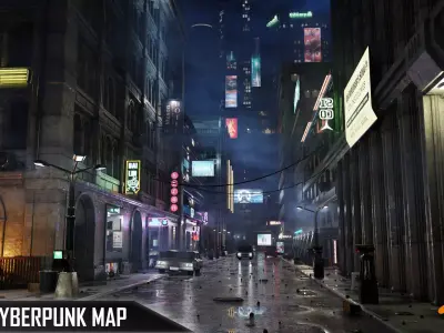 ULTRA Detailled Sci-Fi Cyberpunk City - Blender FULL VERSION 3D model