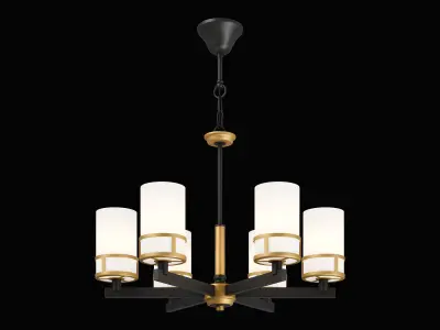 731067 Cero Lightstar hanging chandelier 3D model