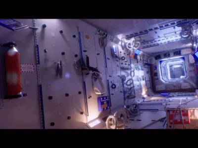 Space Station Interior Essentials 3D Model Pack