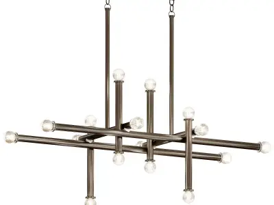 Jonathan Adler Milano 16 Light Chandelier 3D model