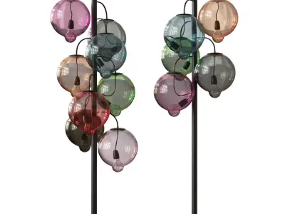 Meltdown Floor Lamp 3D model