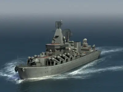  Slava Class Cruiser 