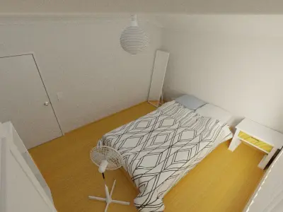 Josephs BedRoom Free 3D model