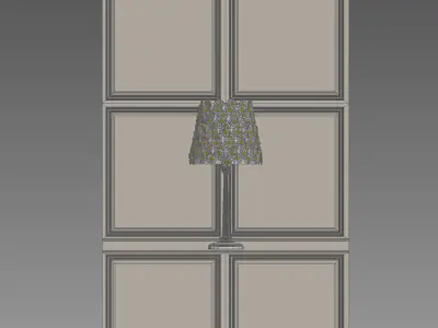 flower lamp 3D model