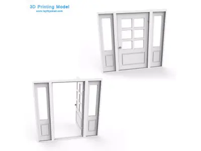 External Door 3D print model