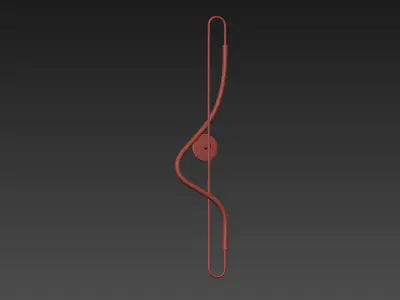 Aura Sconce by Luke Lamp Co 3D model