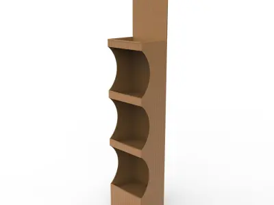 Point of Sale Cardboard Display Stand Texture