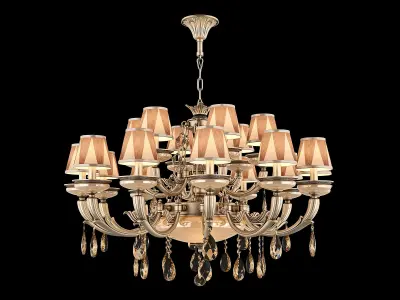 MD 89370-12-6-3 Osgona Chandelier 3D model