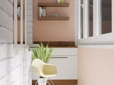 loggia Free 3D model