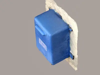 Mailbox Low-poly 3D model order