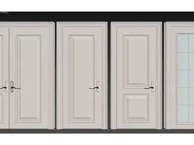  Indoor door 3D model