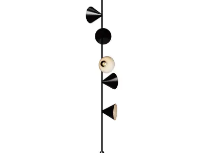 Vertical 1 floor lamp by Atelier Areti 3D model