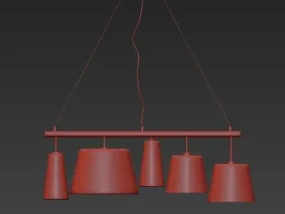 Lustr Parecchi Lime 3D model