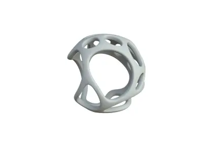 SciFi Cube Object No 21954 Low Poly Shape Texture