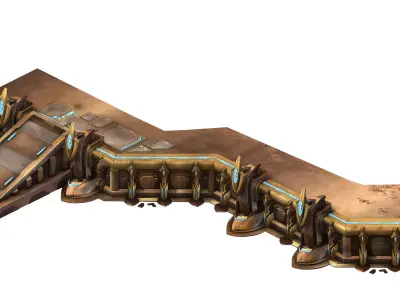 New Area - Relics Platform 01 3D model