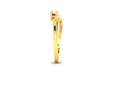 Women Ring  Render 3dm STL OBJ FBX Details 3D print model 192